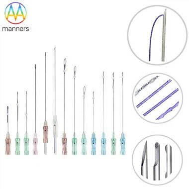 Aguja de alambre de tornillo 3D 6D para enhebrar cejas