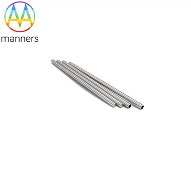 Tubo de sensor cerrado de extremo plano de acero inoxidable