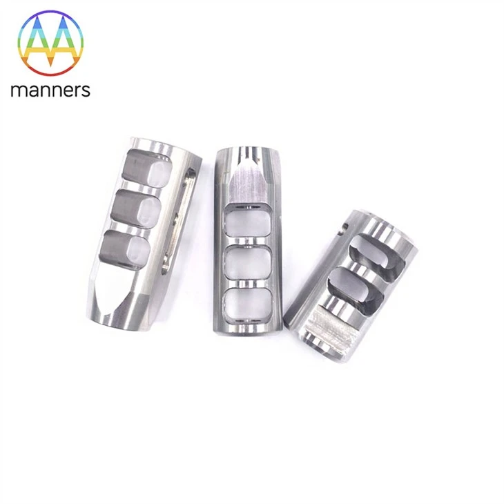 Maquinaria mecanizada de aluminio fresado piezas de torneado