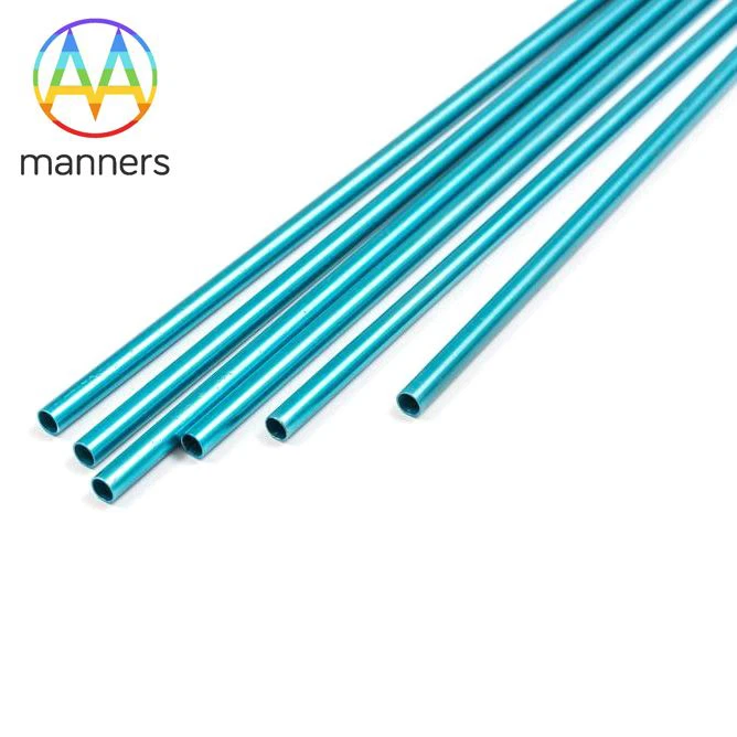 Los clientes de Irlanda 650pcs torneado CNC mecanizado Anodize tubo redondo d...