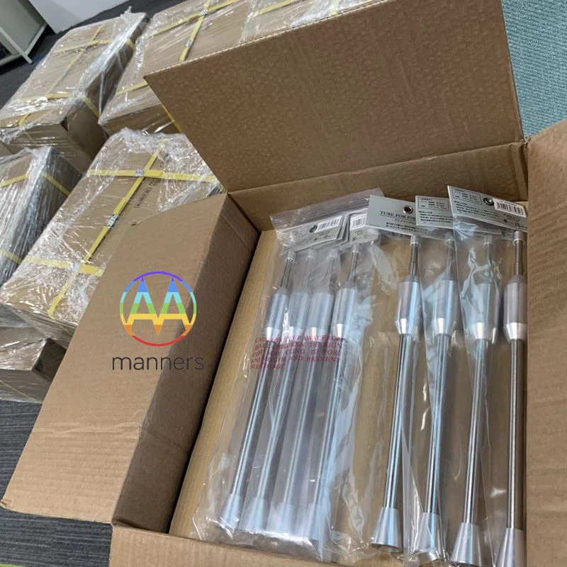 El pedido del cliente de Japón de 3000 piezas de varilla telescópica personal...