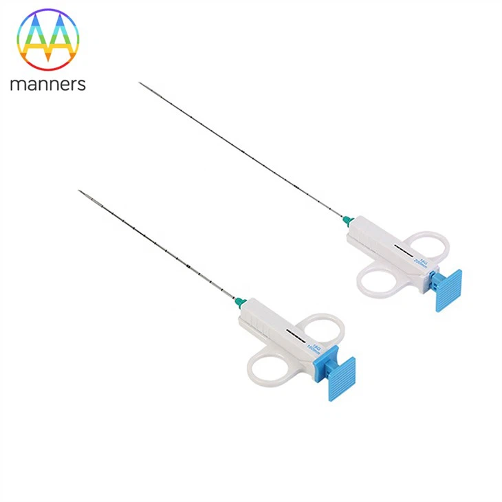 Agujas semiautomáticas para biopsia de tejidos blandos