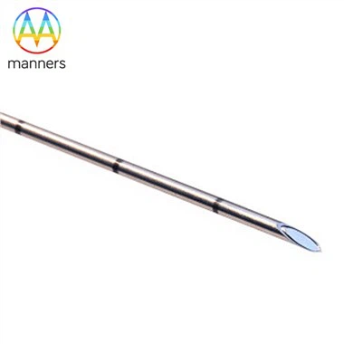 Agujas de trocar ultra afiladas de 16G
