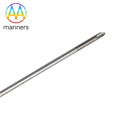 Agujas de ultrasonido con marcado láser