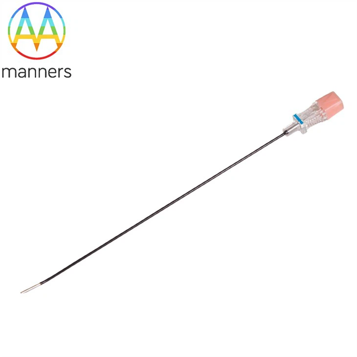Agujas para RF y ablación por RF pulsada
