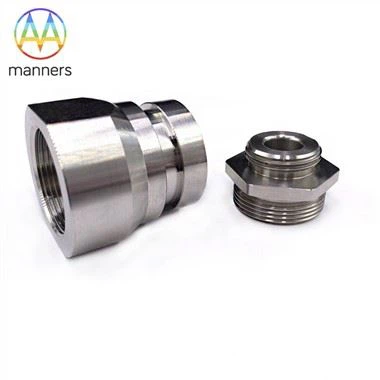 CNC 3 4 5 Eje Mecanizado de piezas de acero inoxidable