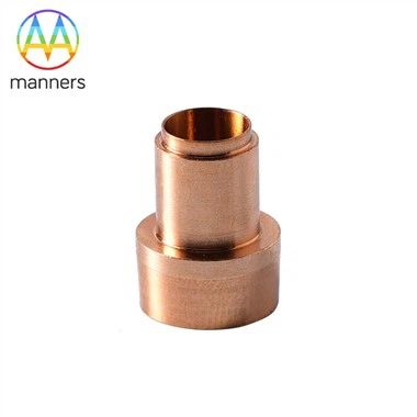 Pieza de cobre mecanizado CNC para intercambiador de calor