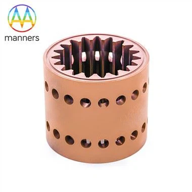 Piezas de conector de cobre de mecanizado CNC