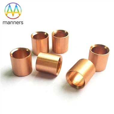 Piezas de cobre de torneado CNC