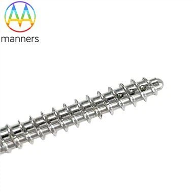 Tornillo pedicular monoaxial de reducción ortopédica