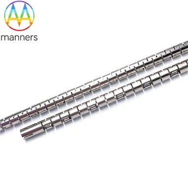 Tubo hipoalergénico de acero inoxidable 316